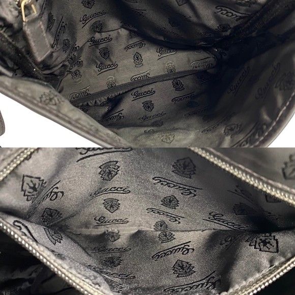 Gucci Shima GG Pattern Leather Mini Bag Pochette Brown - Picture 8 of 11